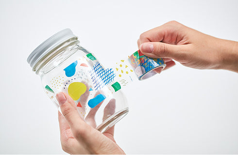 King Jim SODA Clear Tape - Tulips